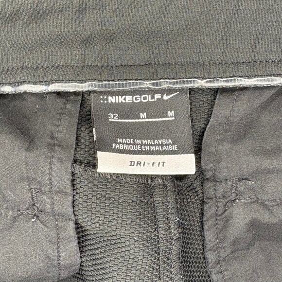 Nike Golf Dri-Fit Lined Motion Control Waist Black Shorts Mens Sz 32 - Picture 6 of 8